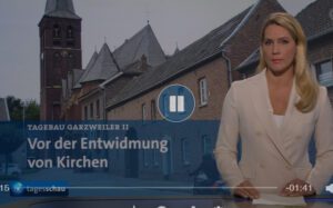 Read more about the article Tagebau Garzweiler: Protest gegen Entwidmung von Kirchen