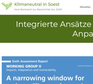 Read more about the article Integrierte Ansätze für Klimaschutz und Anpassung