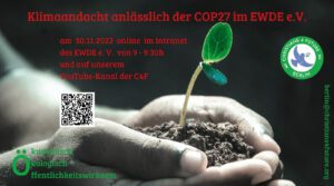 Read more about the article Klimaandacht anlässlich der COP27