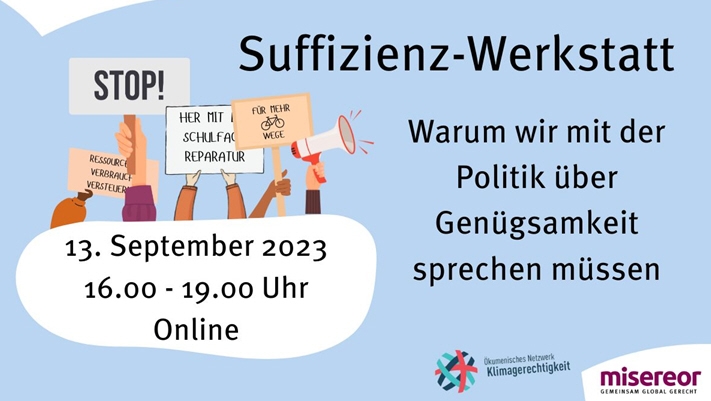 Read more about the article Suffizienz-Werkstatt: „Warum wir mit der Politik über Genügsamkeit sprechen müssen“