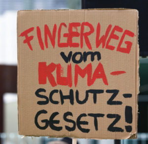 Read more about the article Finger weg vom Klimaschutzgesetz