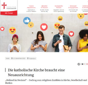 Read more about the article „Heiland im Neuland“ – Fachtag zur religiösen Kommunikation 