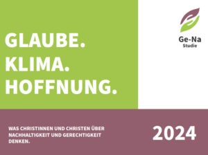 Mehr über den Artikel erfahren Nachhaltigkeitsstudie ermutigt ChristInnen zum Handeln