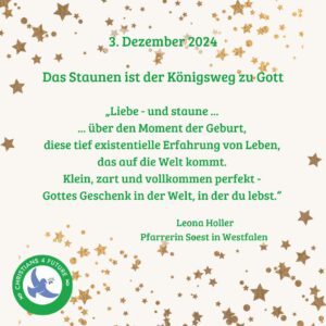 Mehr über den Artikel erfahren Adventsimpuls: Das Staunen ist der Königsweg zu Gott