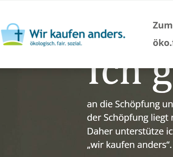 Wir kaufen anders – ökologisch, fair und sozial