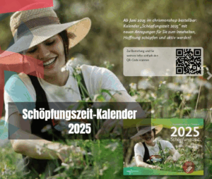 Mehr über den Artikel erfahren Wandkalender Schöpfungszeit 2025 – lokal verfügbar