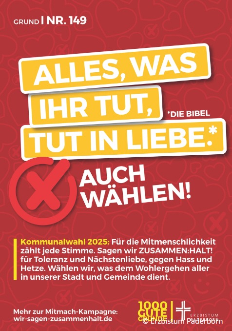 „Zusammen:HALT ist die beste Wahl!“