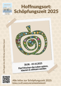 Mehr über den Artikel erfahren Hoffnungsort: Schöpfungszeit 2025 in Soest – Kirche sichtbar mitten im Leben
