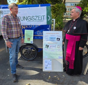Mehr über den Artikel erfahren Christians4Future zeigen Flagge beim „Pilgertag der Hoffnung“ in Werl