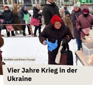 Mehr über den Artikel erfahren Humanitäre Hilfe für die Ukraine