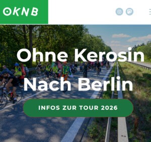 Mehr über den Artikel erfahren OKNB Fahrraddemo 2026