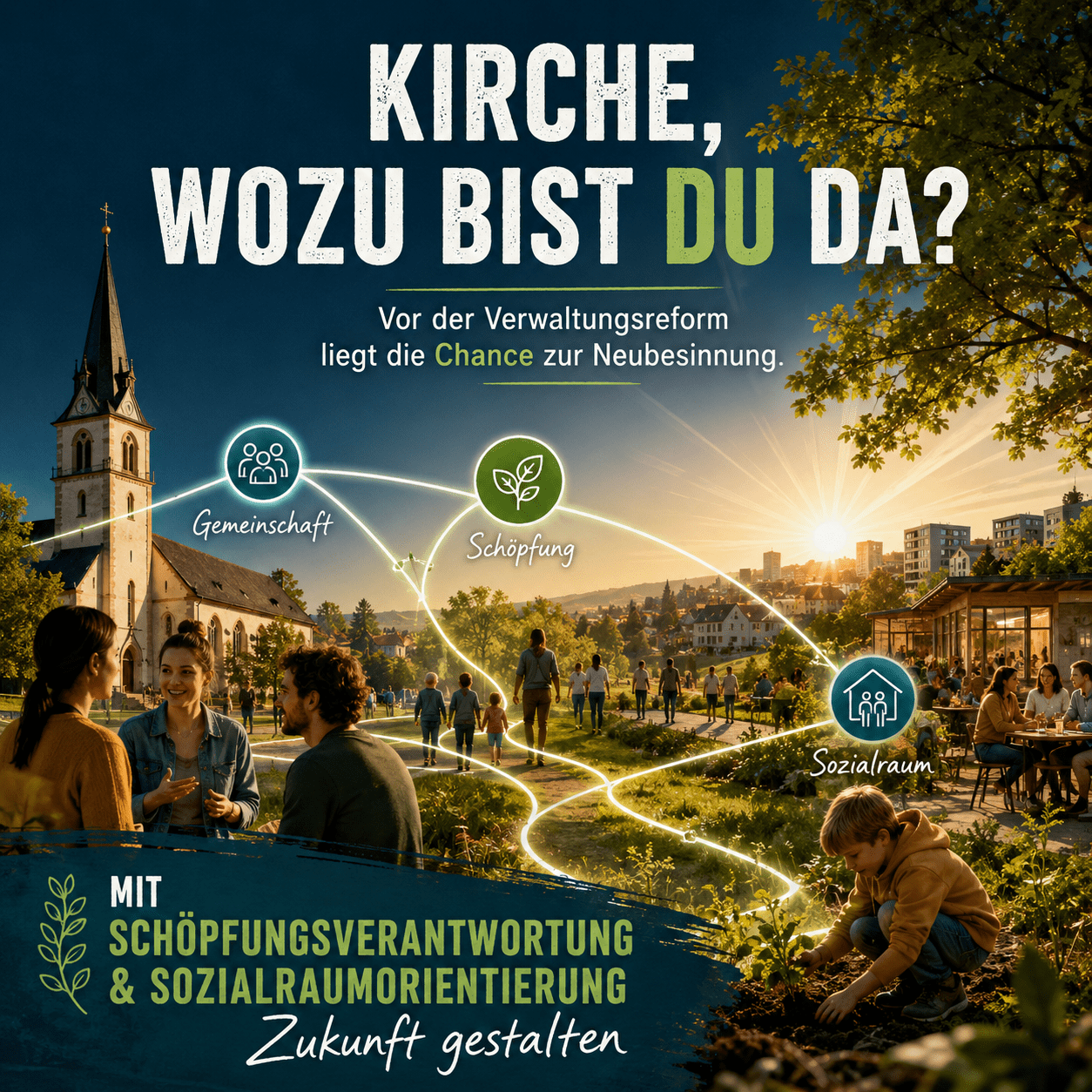 Kirche, wozu bist du da? Vor der Verwaltungsreform liegt die Chance zur Neubesinnung