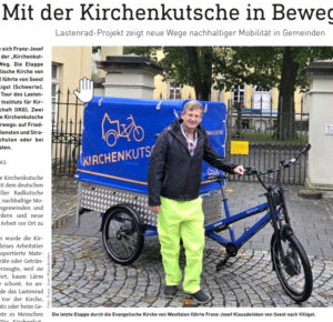 Mehr über den Artikel erfahren Mit der Kirchenkutsche in Bewegung