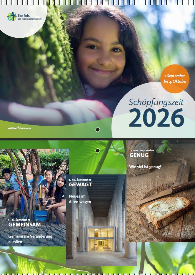 Wandkalender Schöpfungszeit 2026 – über uns bestellen und Preisvorteil nutzen