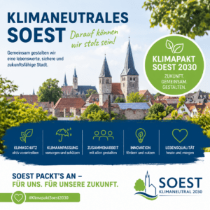 Mehr über den Artikel erfahren Klimaneutrales Soest: Darauf können wir stolz sein