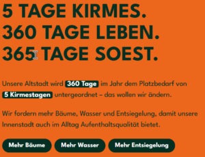 Mehr über den Artikel erfahren SOEST 360+5: 360 Tage Leben + 5 Kirmestage