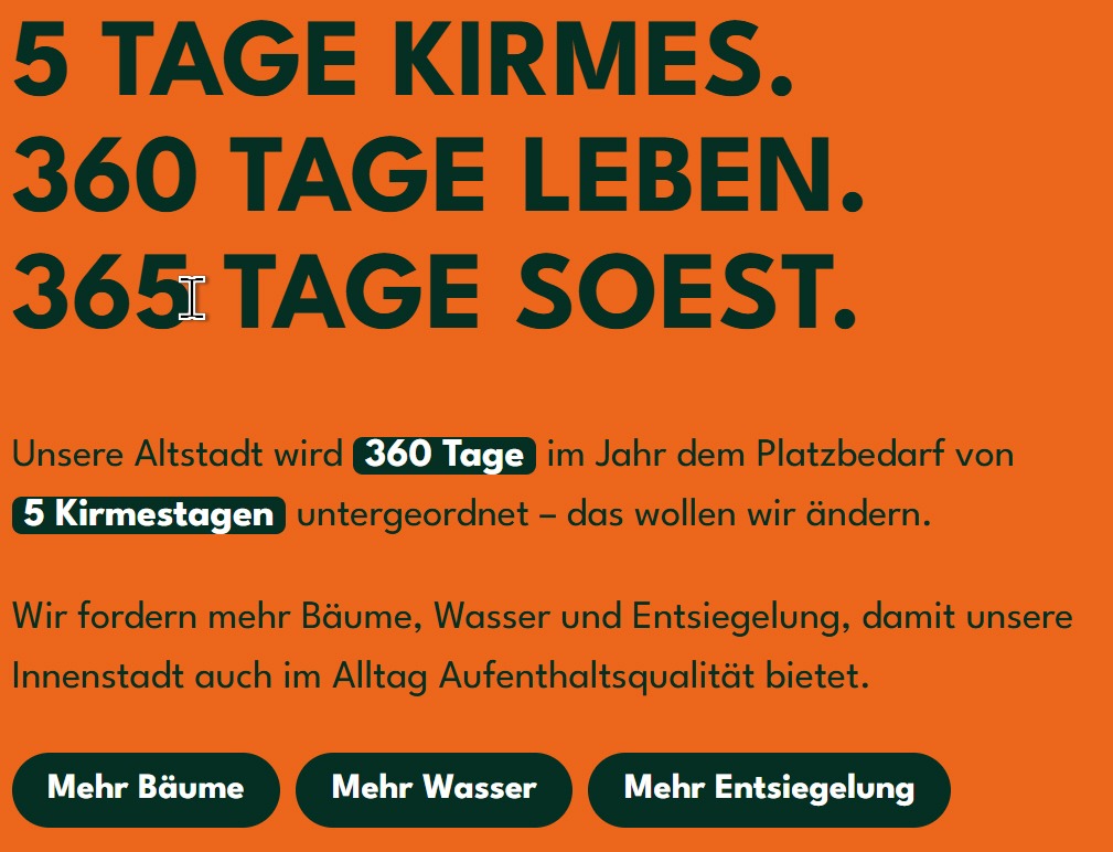 SOEST 360+5: 360 Tage Leben + 5 Kirmestage