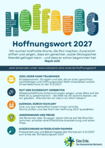 Mehr über den Artikel erfahren Hoffnungswort 2027 gesucht – Beteiligung groß