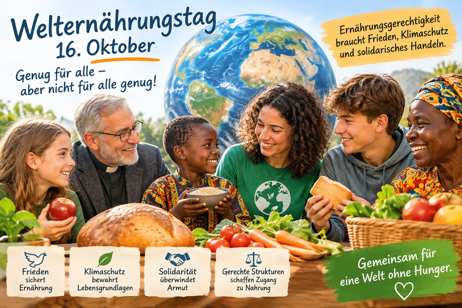 Welternährungstag: Genug für alle – aber nicht für alle genug