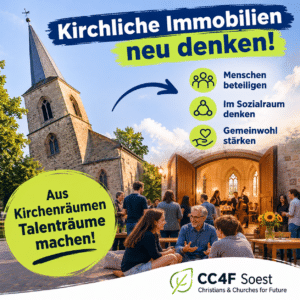 Mehr über den Artikel erfahren Fest gemauert oder Talentschuppen – kirchliche Immobilien neu denken